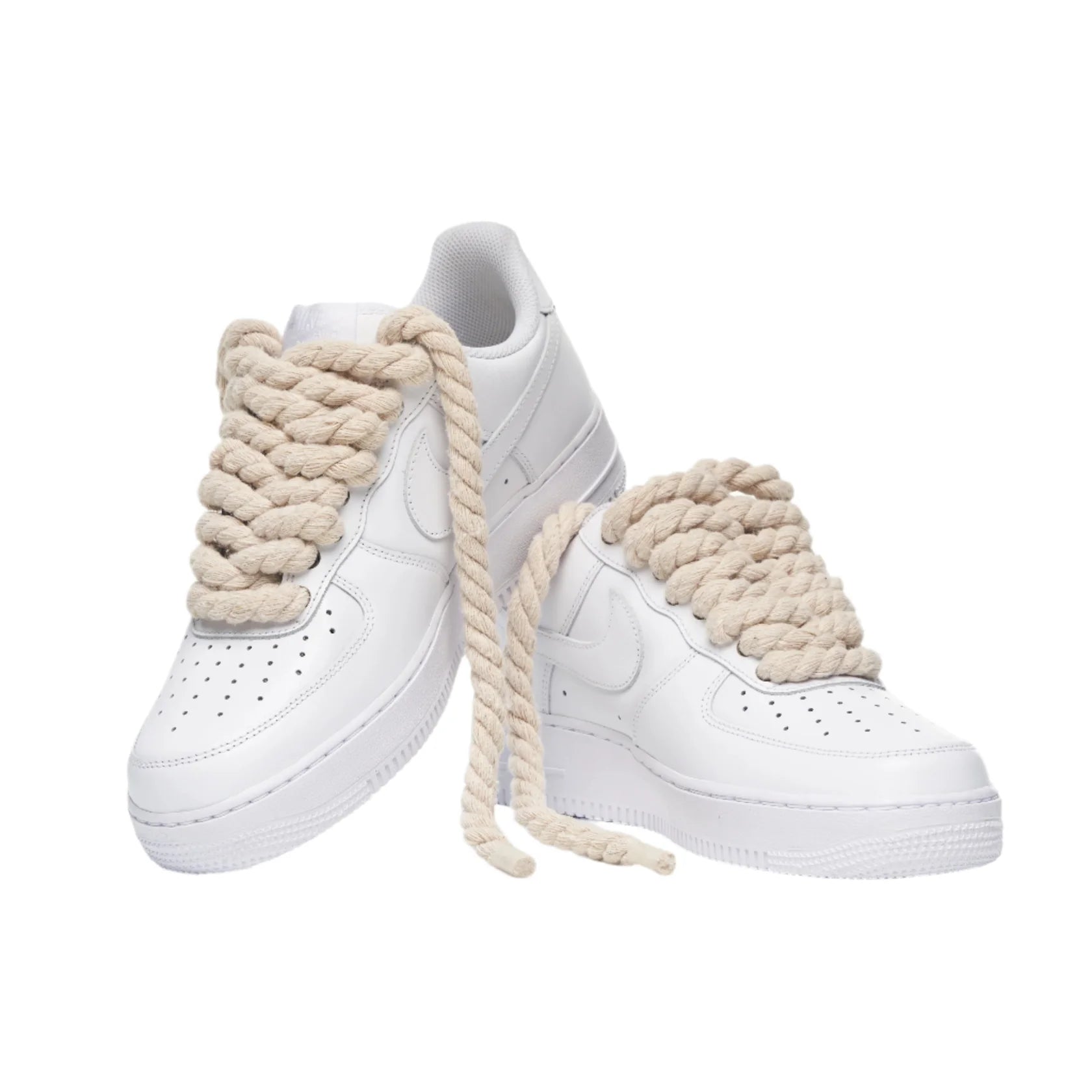 “To The Bone” - Roped Nike AF1