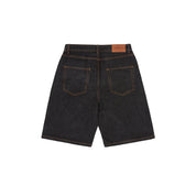 Corteiz - Alcatraz Denim Shorts [ Washed Black ]