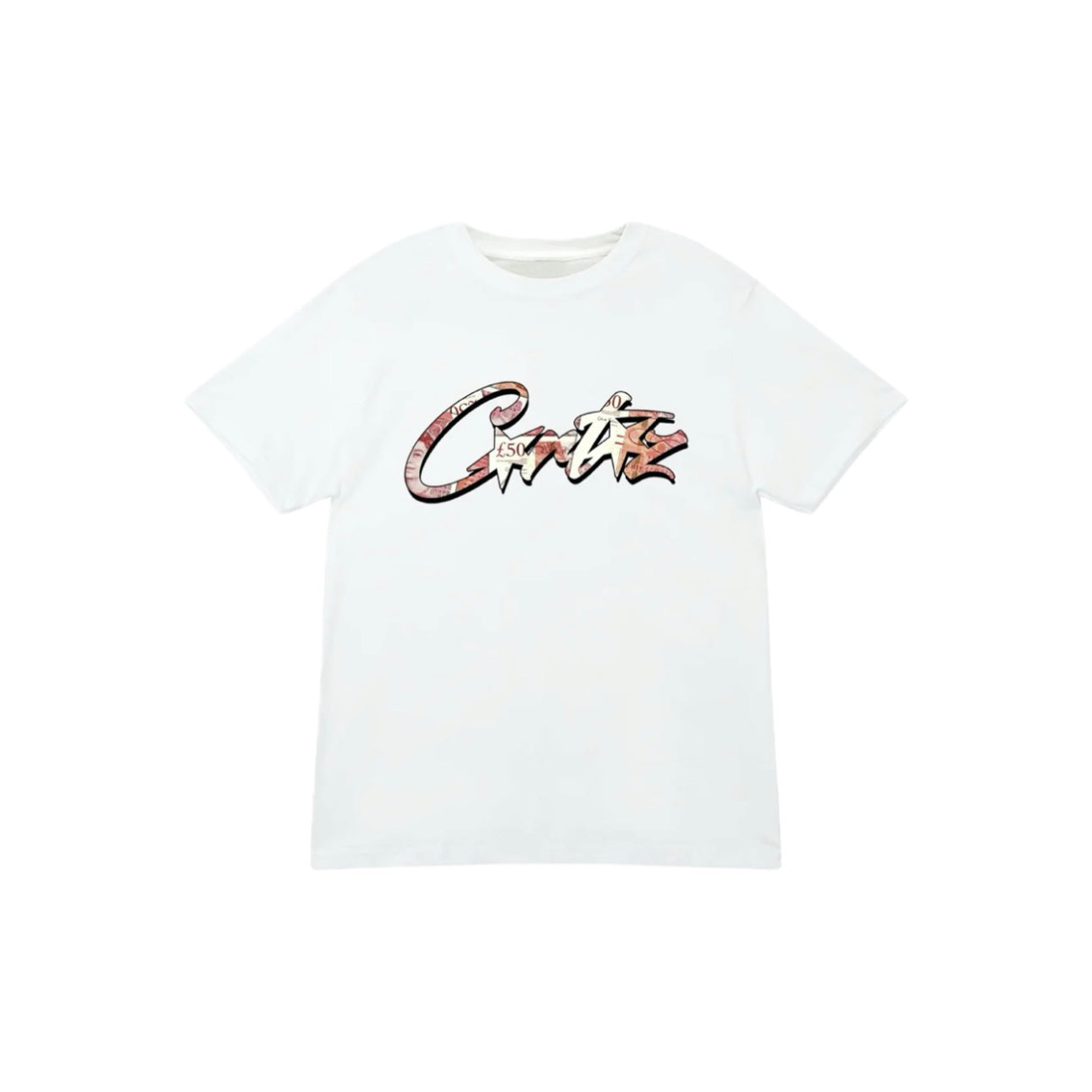 Corteiz - ‘Money On My Mind’ Tee [ White ]