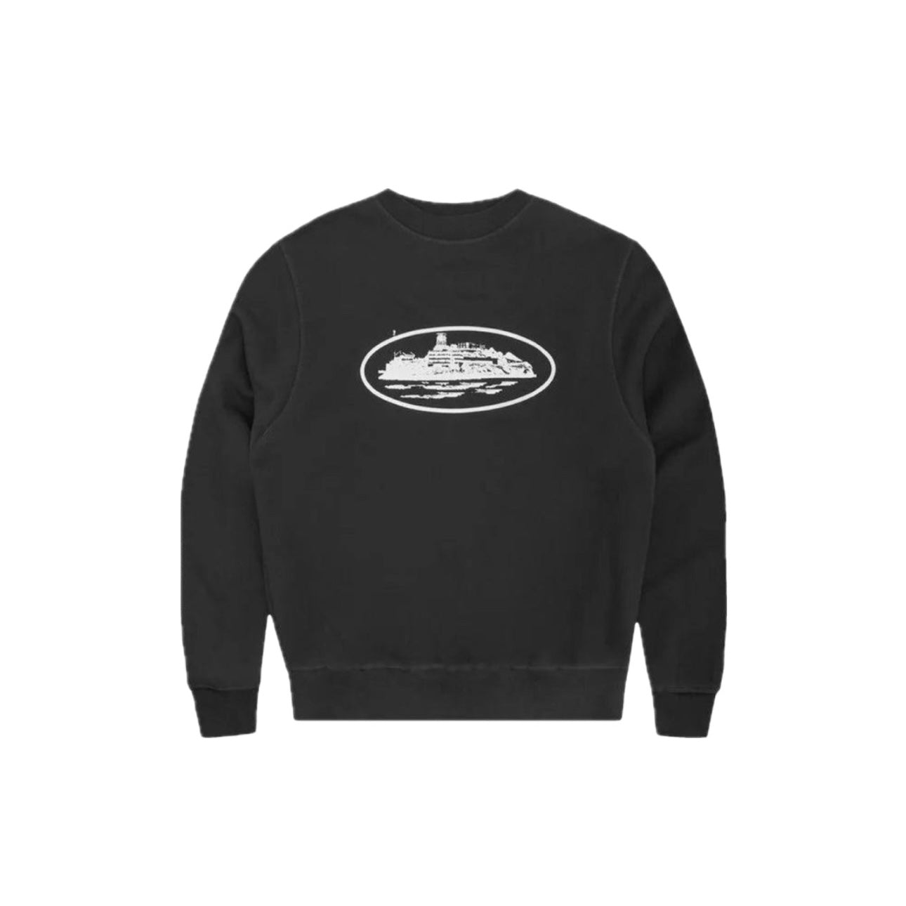 Corteiz - Alcatraz Sweatshirt [ Black / White ]