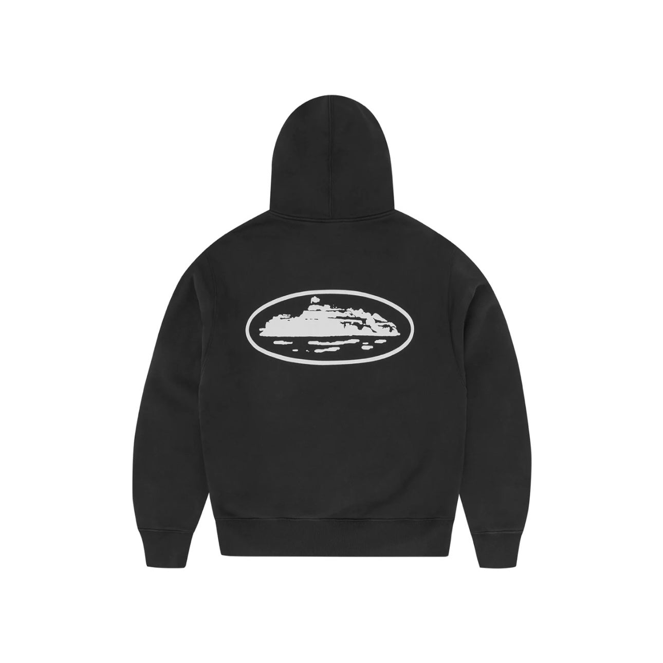 Corteiz - Puff Print Zip Hoodie [ Black ]