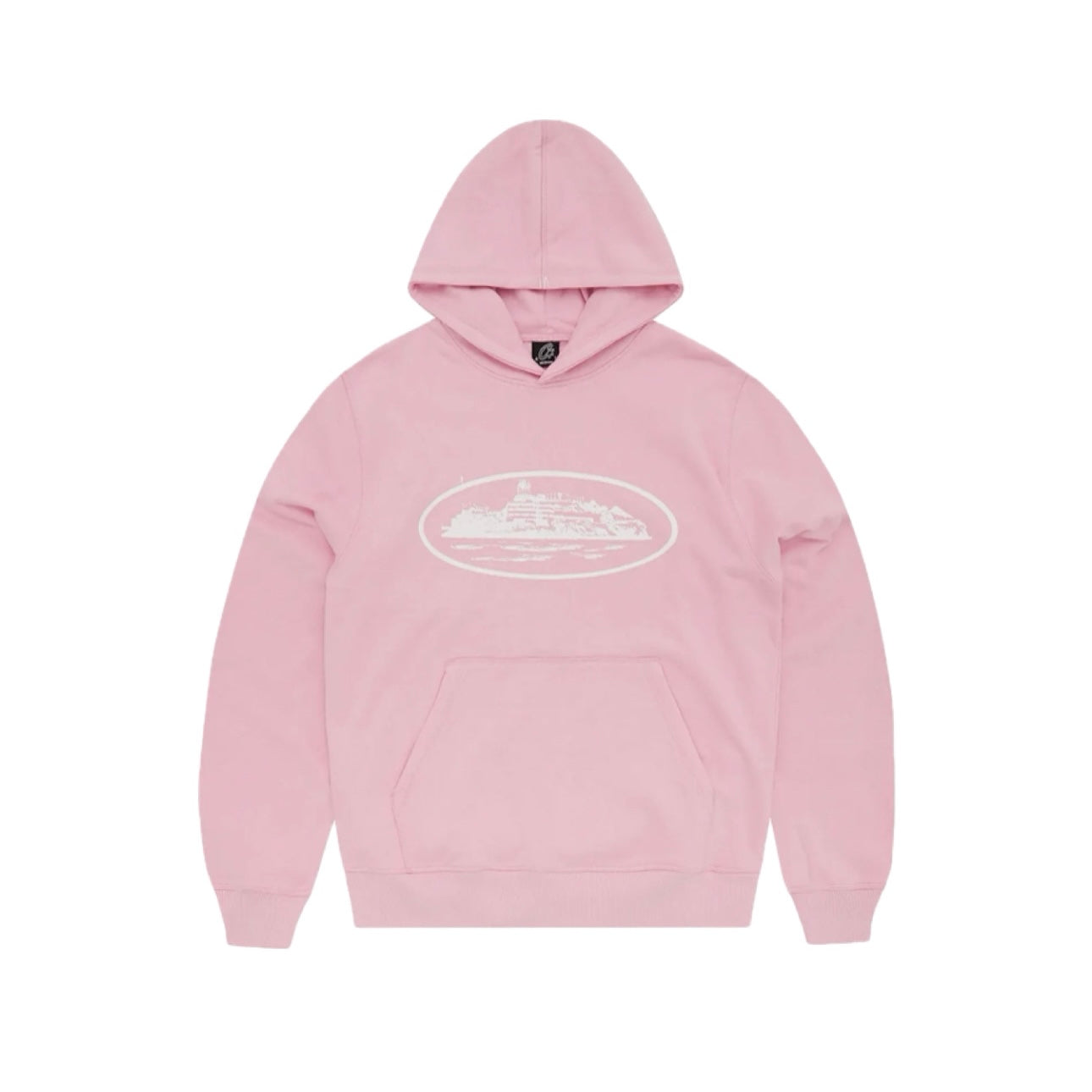 Corteiz - Alcatraz Hoodie [ Pink / White ]