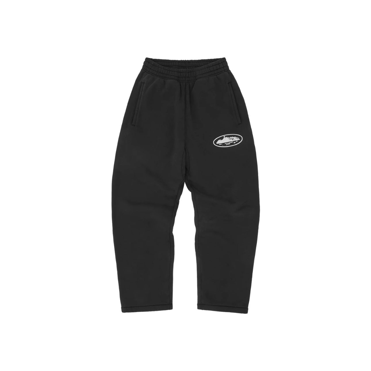 Corteiz - Island Puff Print Open Hem Pant [ Gully Grey ]