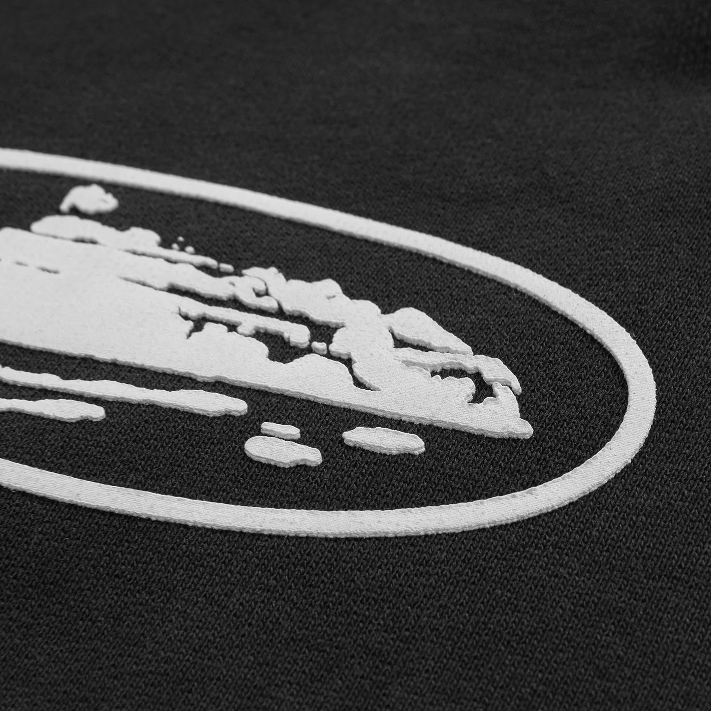 Corteiz - Puff Print Zip Hoodie [ Black ]
