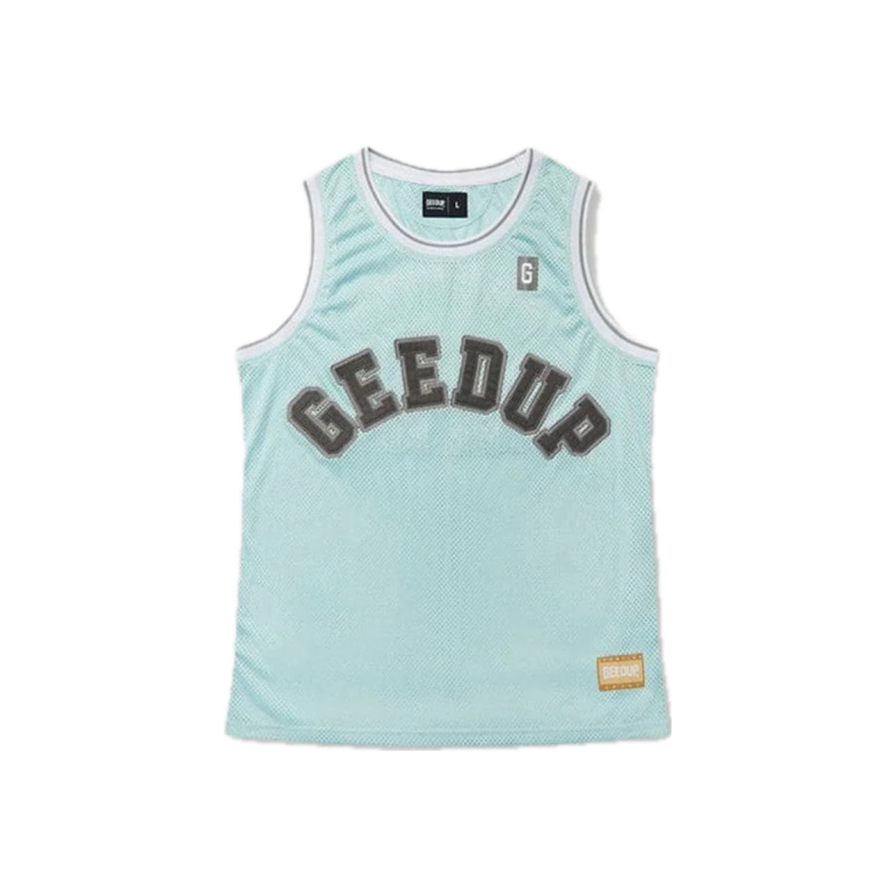 Geedup - B Ball Singlet [ Tiffany / Black ]