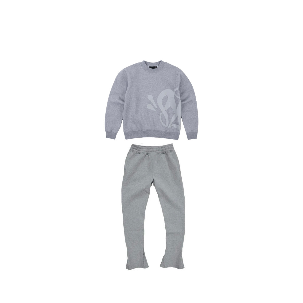 Syna - Crewneck Set [ Grey ]