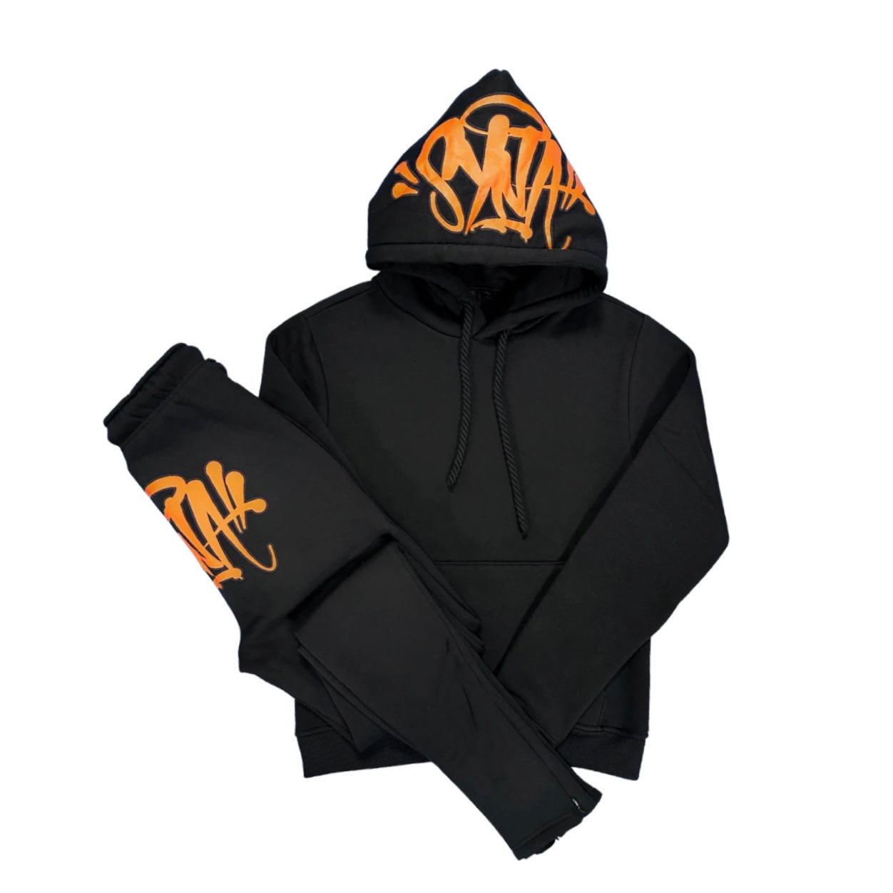 Syna - OG Tracksuit [ Black / Orange ]