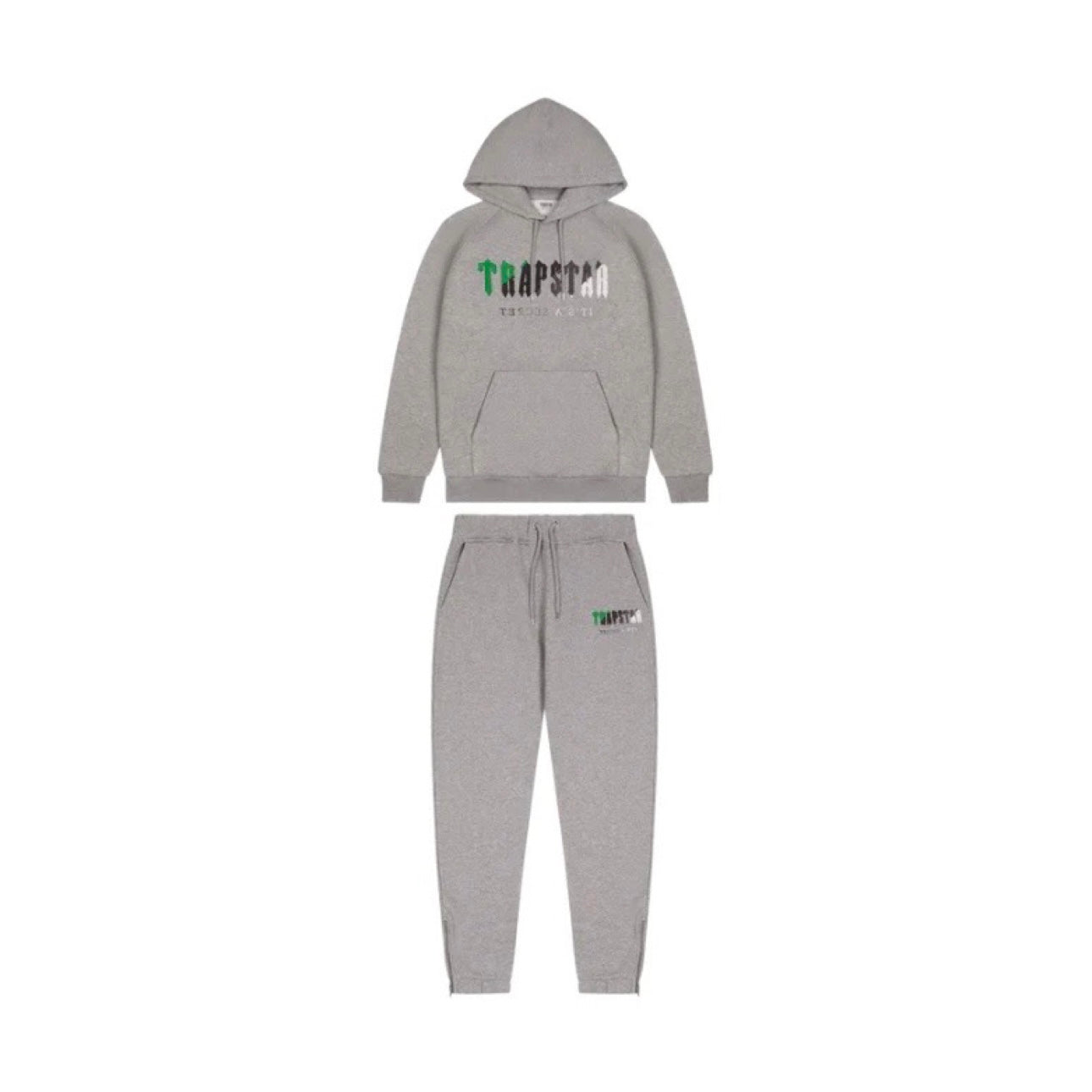 Trapstar - Chenille Decoded Tracksuit [Grey / Green]